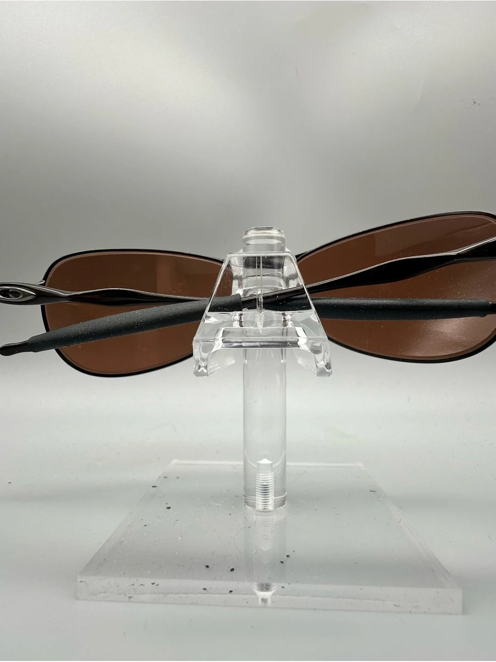 Oakley Crosshair S Sunglasses Brown Bronze Aviator 05-978 60 16 Sport Metal
